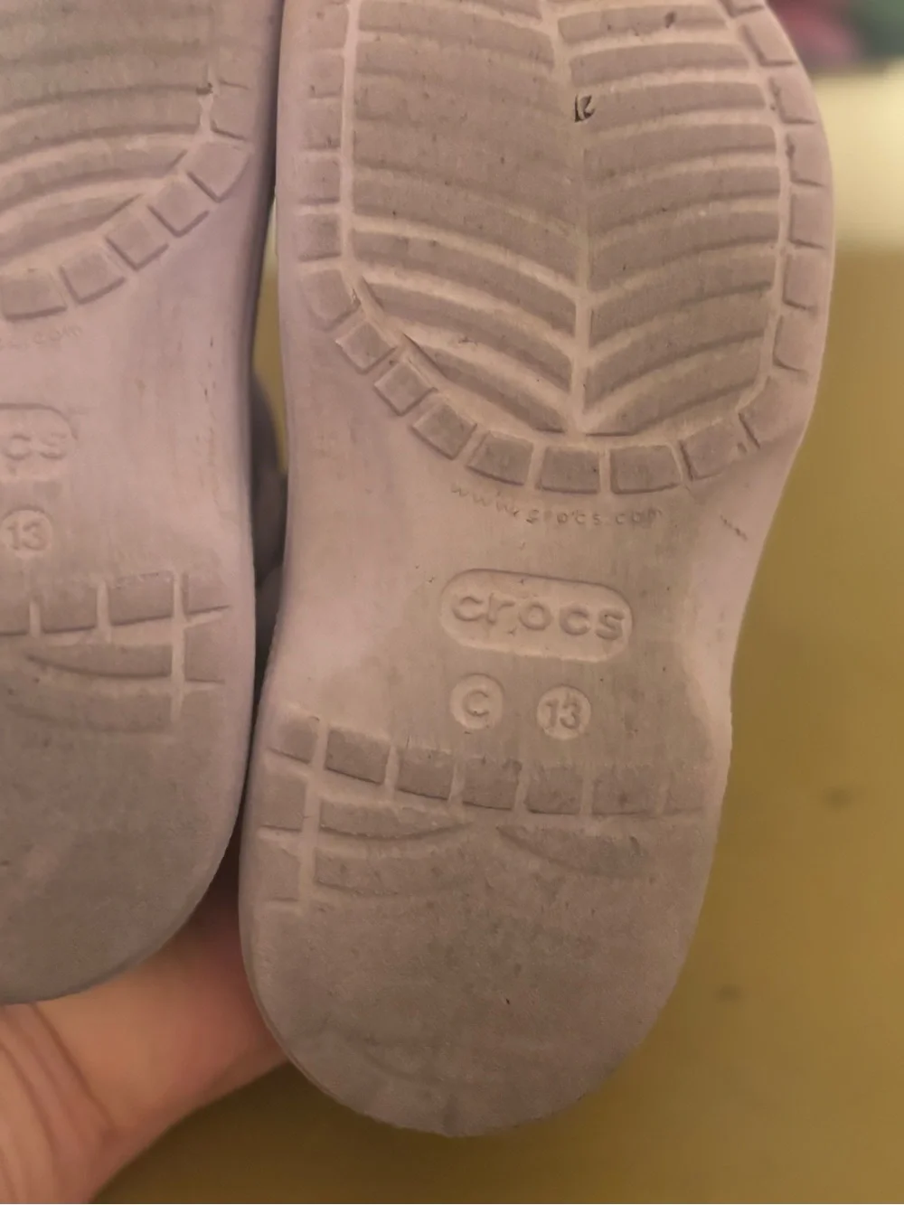 CROCS Kids Lilac Slip-On Clogs